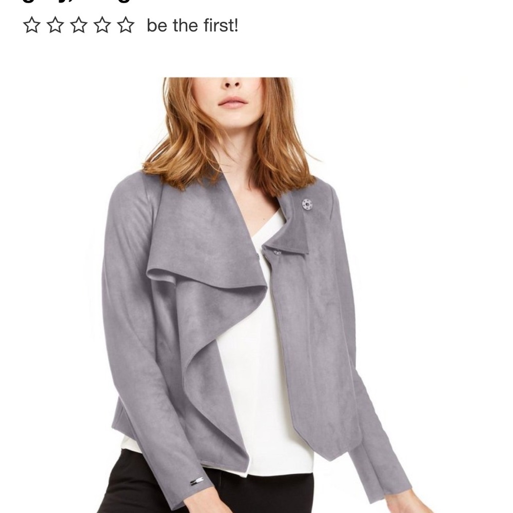 Anne Klein Light Gray Women's Blazer